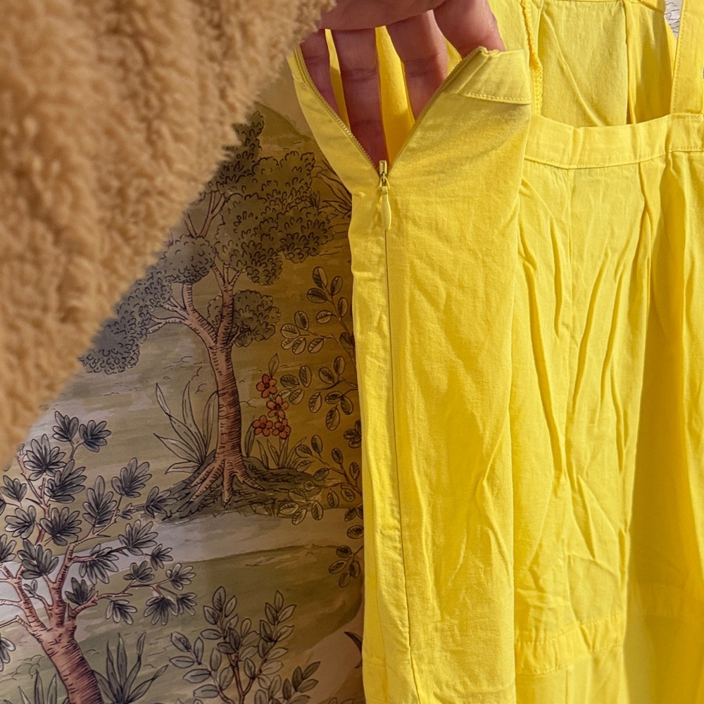 Zara Yellow Jumpsuit - Picture 6 of 12